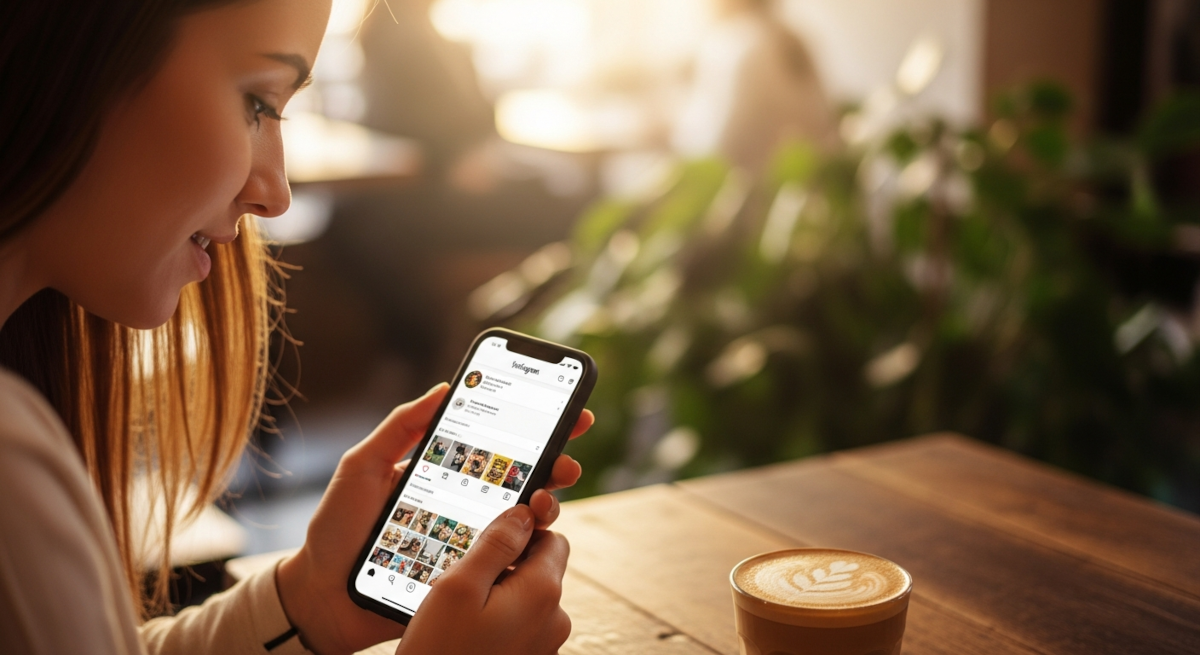 créer un groupe insta