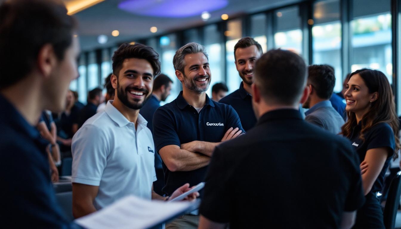 découvrez notre polo à personnaliser en ligne avec votre logo, idéal pour renforcer l'image de votre entreprise lors de vos événements professionnels.