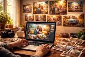 découvrez comment le montage photo peut métamorphoser vos souvenirs en véritables œuvres d'art, en ajoutant créativité et émotion à chaque image.