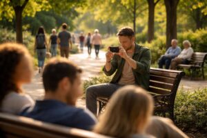 découvrez comment respecter les droits de chacun lorsqu'on prend des photos en lieu public, et les règles à connaître concernant la prise de photos sans consentement.