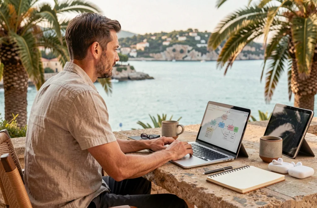 Développeur IA de MyAiFactory travaillant sur des projets d'automatisation et d'intelligence artificielle appliquée depuis La Ciotat